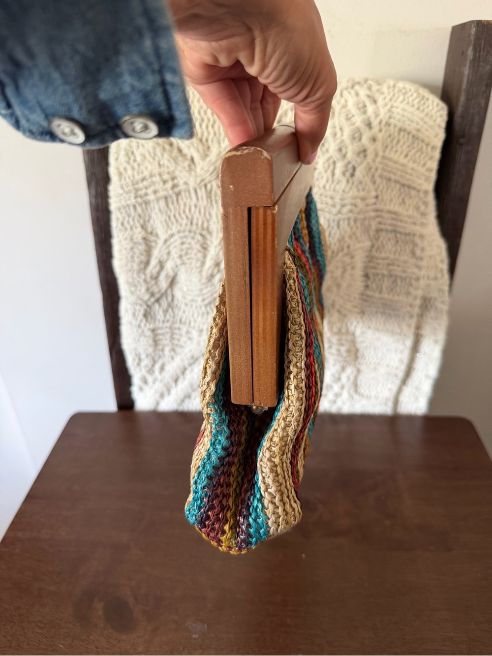 Retro  Clutch Purse - Picture 7 of 8